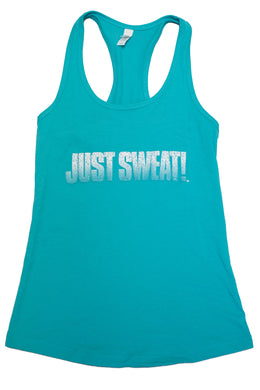 Ladies Racerback Tank Top  (Tahiti Blue)