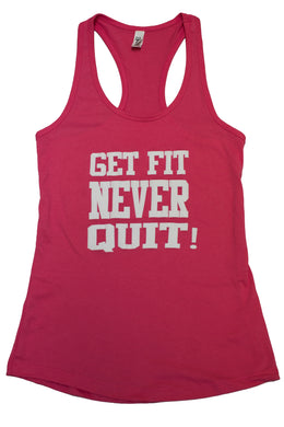 Ladies Racerback Tank Top (Hot Pink)