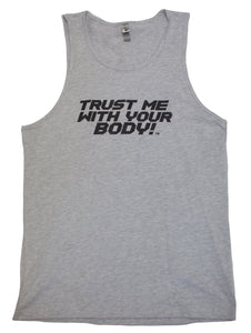Mens Muscle Tank (Heather Gray)