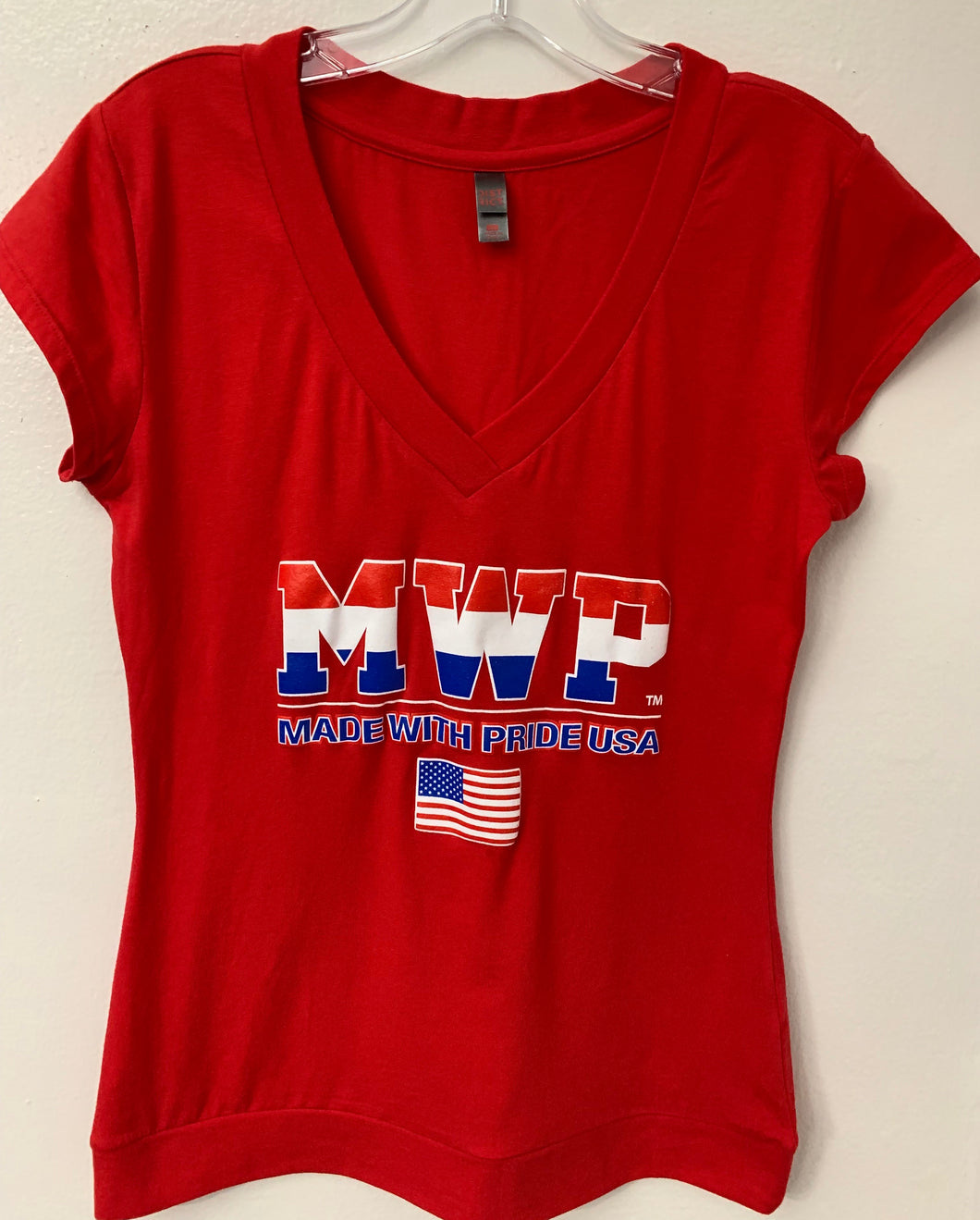 Juniors & Ladies MWP (MADE WITH PRIDE USA)  V-Neck